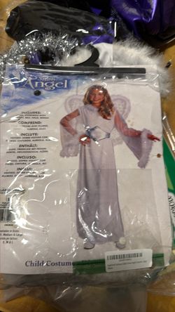 Angel Costume Kids Large