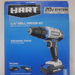 Hart 3/8 " Drill Driver Kit