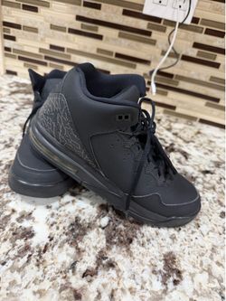 Nike Air Jordan Flight Origin 2 GS Boys 6Y Black Dark Gray sneakers 705160-004