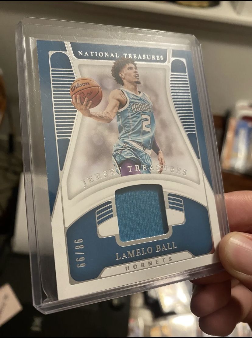 Lamelo Ball Game Used Patch Card /99