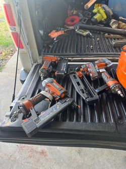 Air conditioner &3 nail guns will trade for electric generator