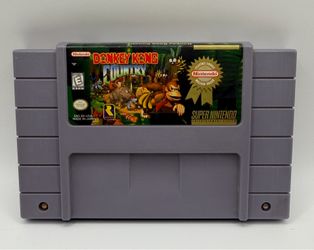 Donkey Kong Country Cartridge Super Nintendo SNES Used Authentic Player’s Choice
