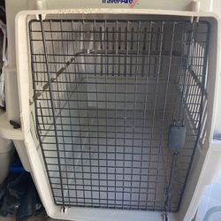 Large Travel Aire Dog Kennel 28” Tall 26”wide 35”deep
