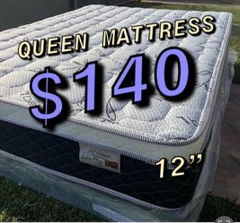 New Queen mattress only $140