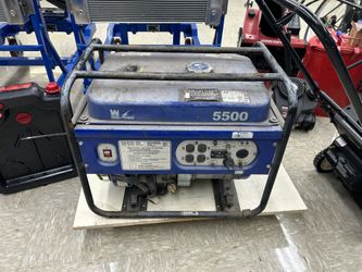 5500w Generator Runs Great 