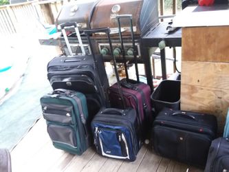 Luggage bags biggest two are $30 and all others are $20