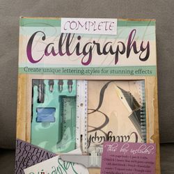 Complete calligraphy lettering styles
