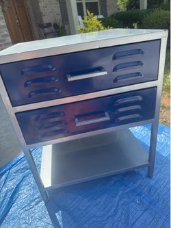 Metal Storage Side Dresser