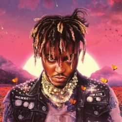 Juice Wrld Neon Vision Wall Poster 24"×36"