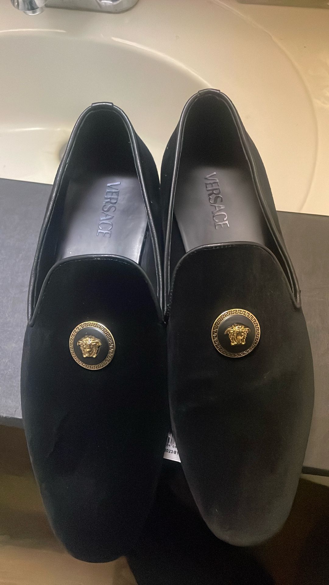MEDUSA VELVET SLIPPERS