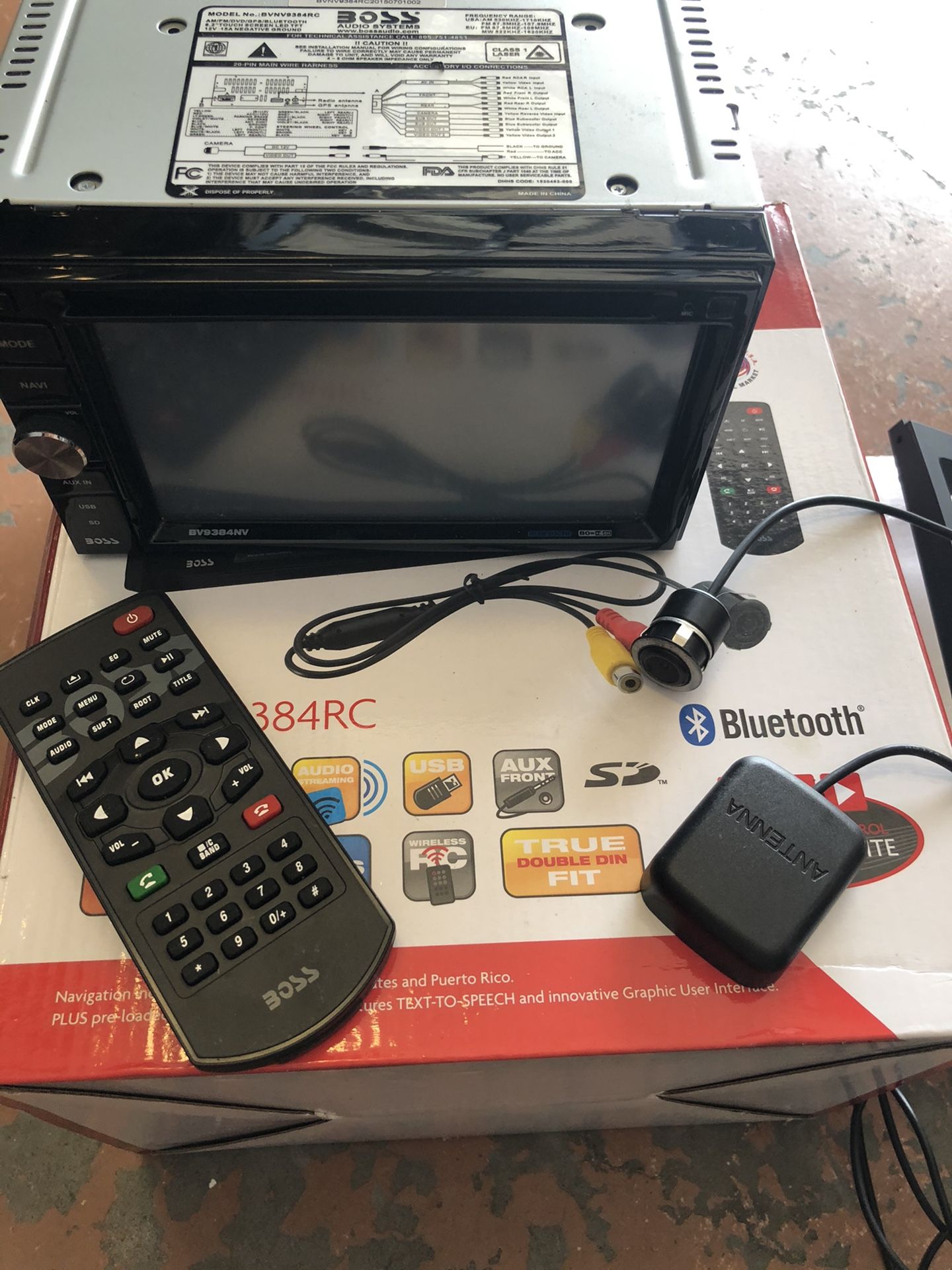 Boss car audio system