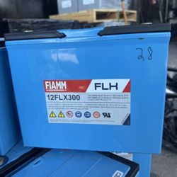 SOLAR PANEL BATTERY FIAMM FLH 12FLX300 AGM Industrial Battery – Heavy Duty Backup Power:    ⚡ Baterías industriales AGM de alta calidad  ⚡ Tecnología 