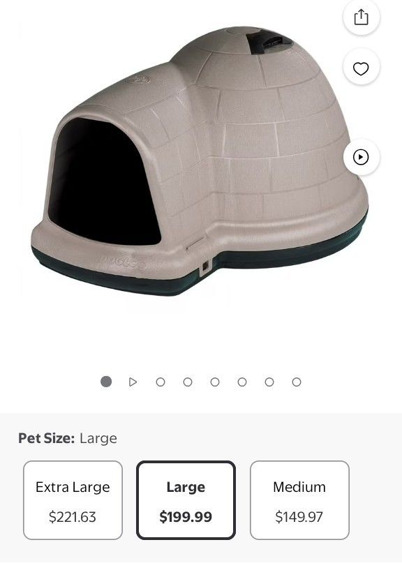 Petmate Igloo Doghouse