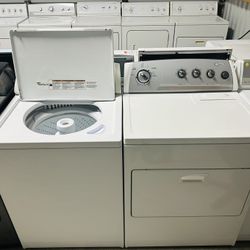 Super Whirlpool Matching Washer and Electric Dryer Set 