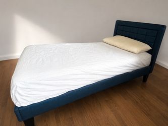 Twin Bed frame + Mattress