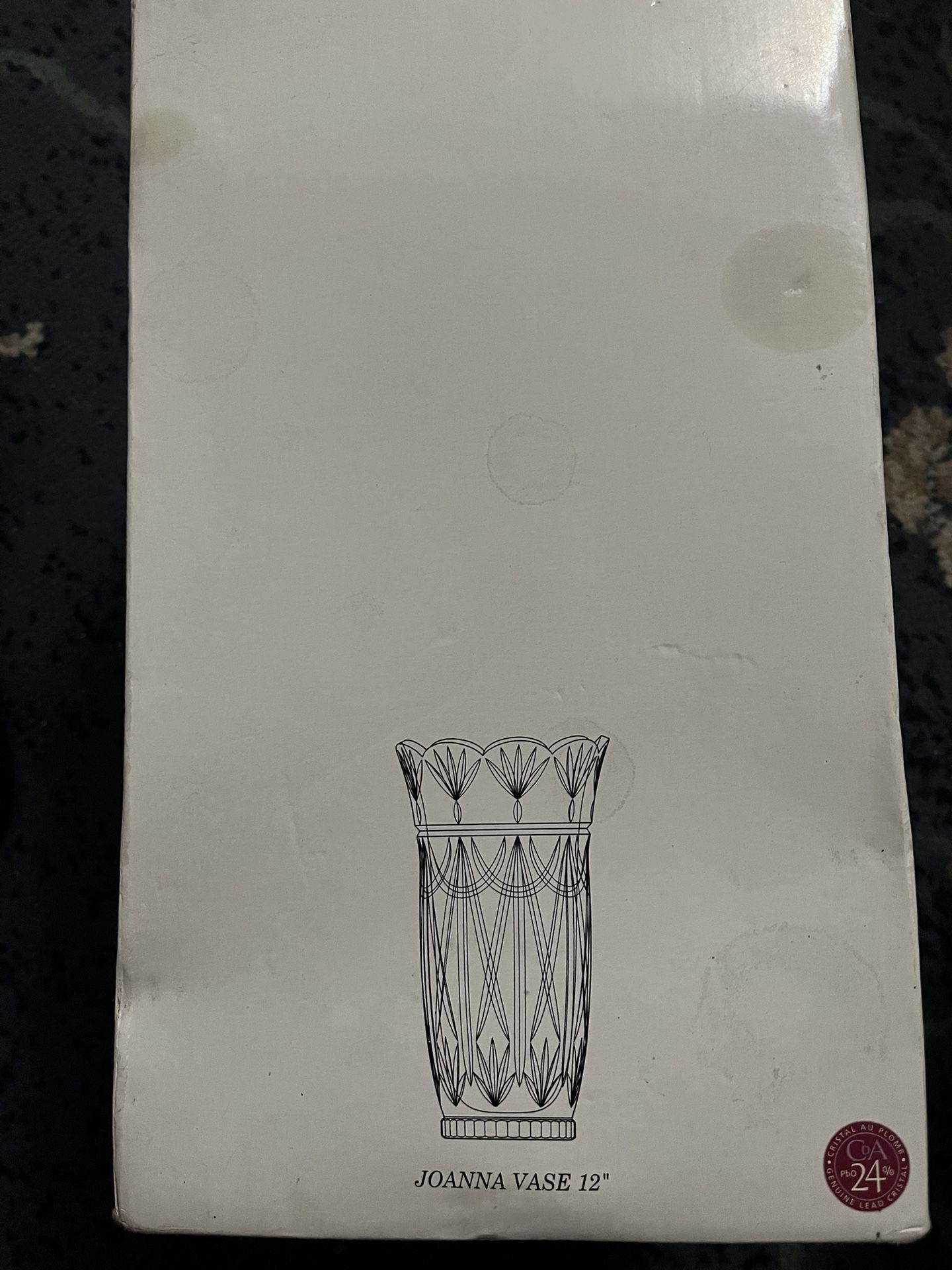 Crystal Vase New In Box