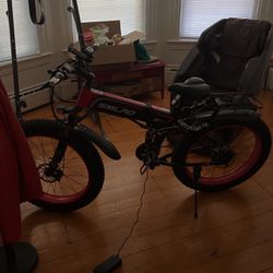 1000w Foldable Electric Fat Tire Off Road Bike(interested In Cash Or Trades)