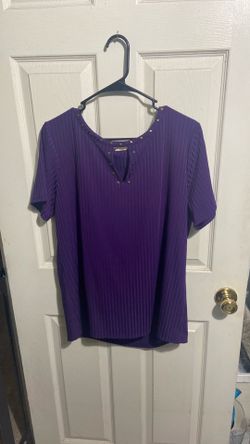 Dress up purple XL shirt women’s
