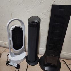 Assortment Of Different Space Heaters