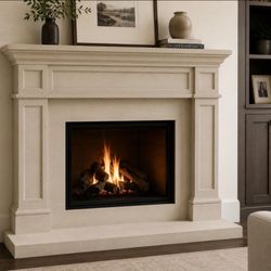 Cast Stone Fireplace Mantel Surround