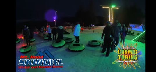 Cosmetic Tubing Mt. Hood Skibowl