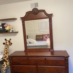 Dressing table plus queen size bed frame