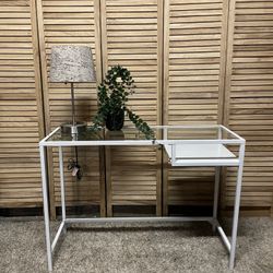 Glass Top Desk