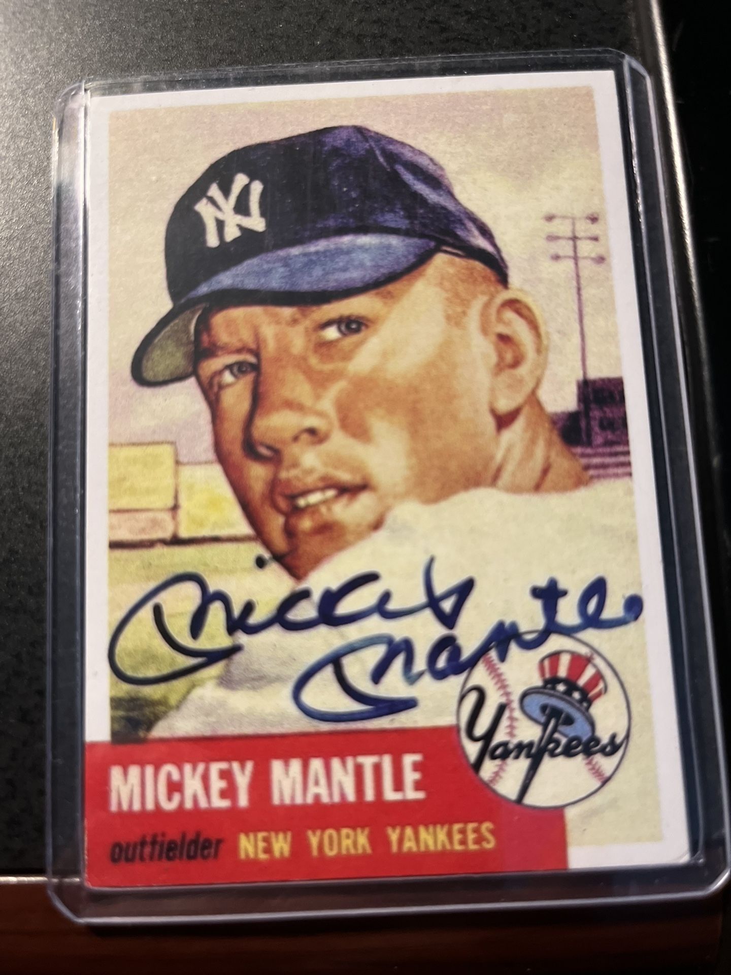 Mickey Mantle ‘53 Facsimile Signed Card