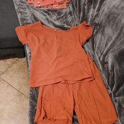 Shorts And Top Casual Large