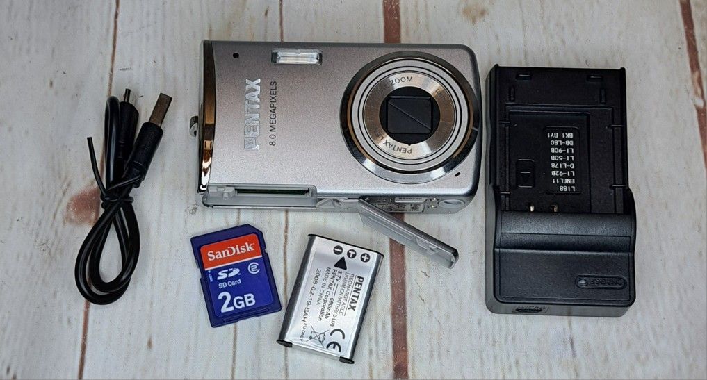 Pentax Optio M50 Digital Camera 