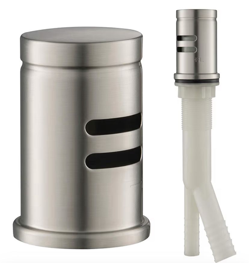 KRAUS Dishwasher Air Gap in Spot Free All-Brite™ Stainless Steel, KAG-1SFS