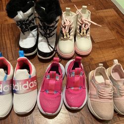 Bundle of Shoes/Boots For Toddler Girls
