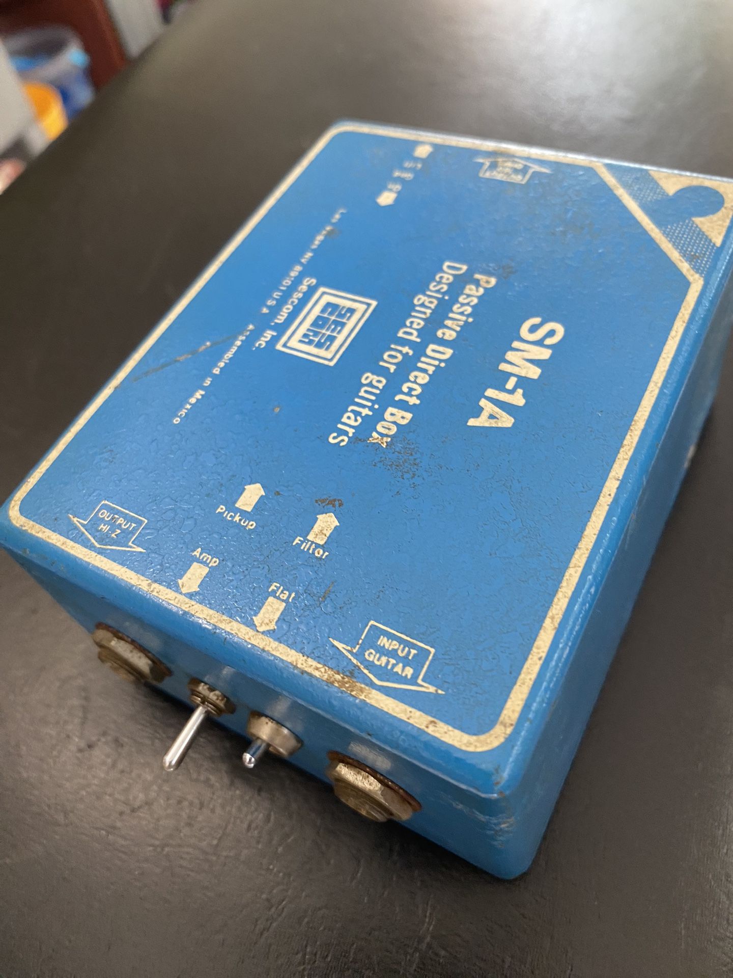 Sescom SM-1A Direct Box 1977 Blue