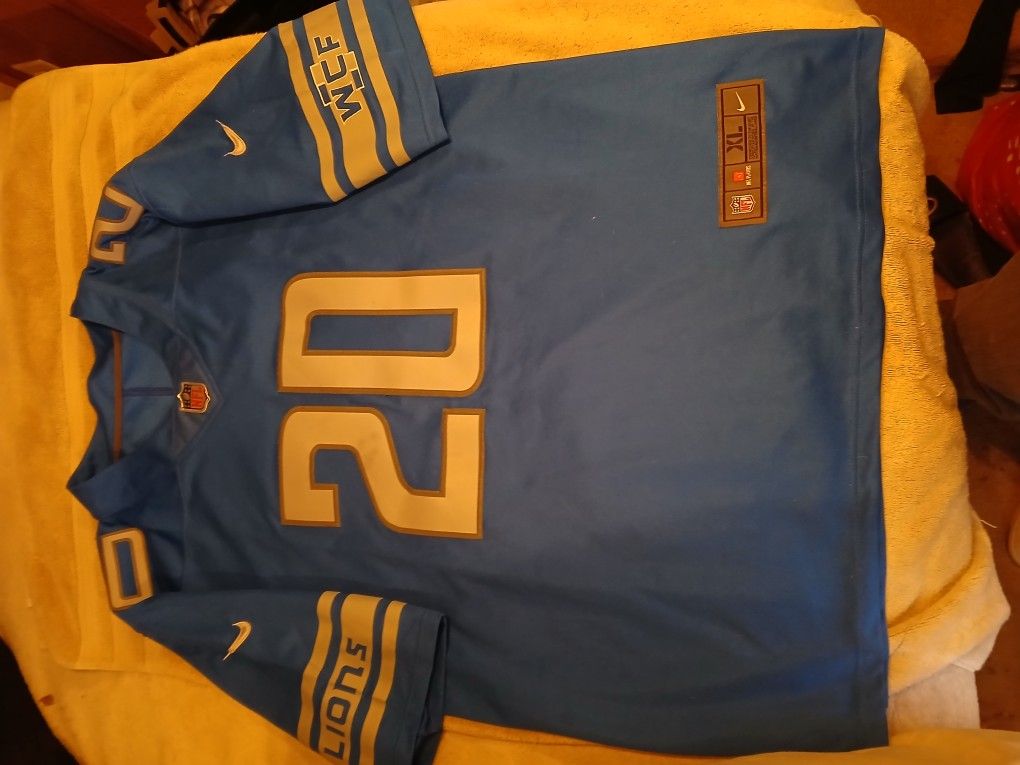 Special Edition Lions B Sanders Jersey 