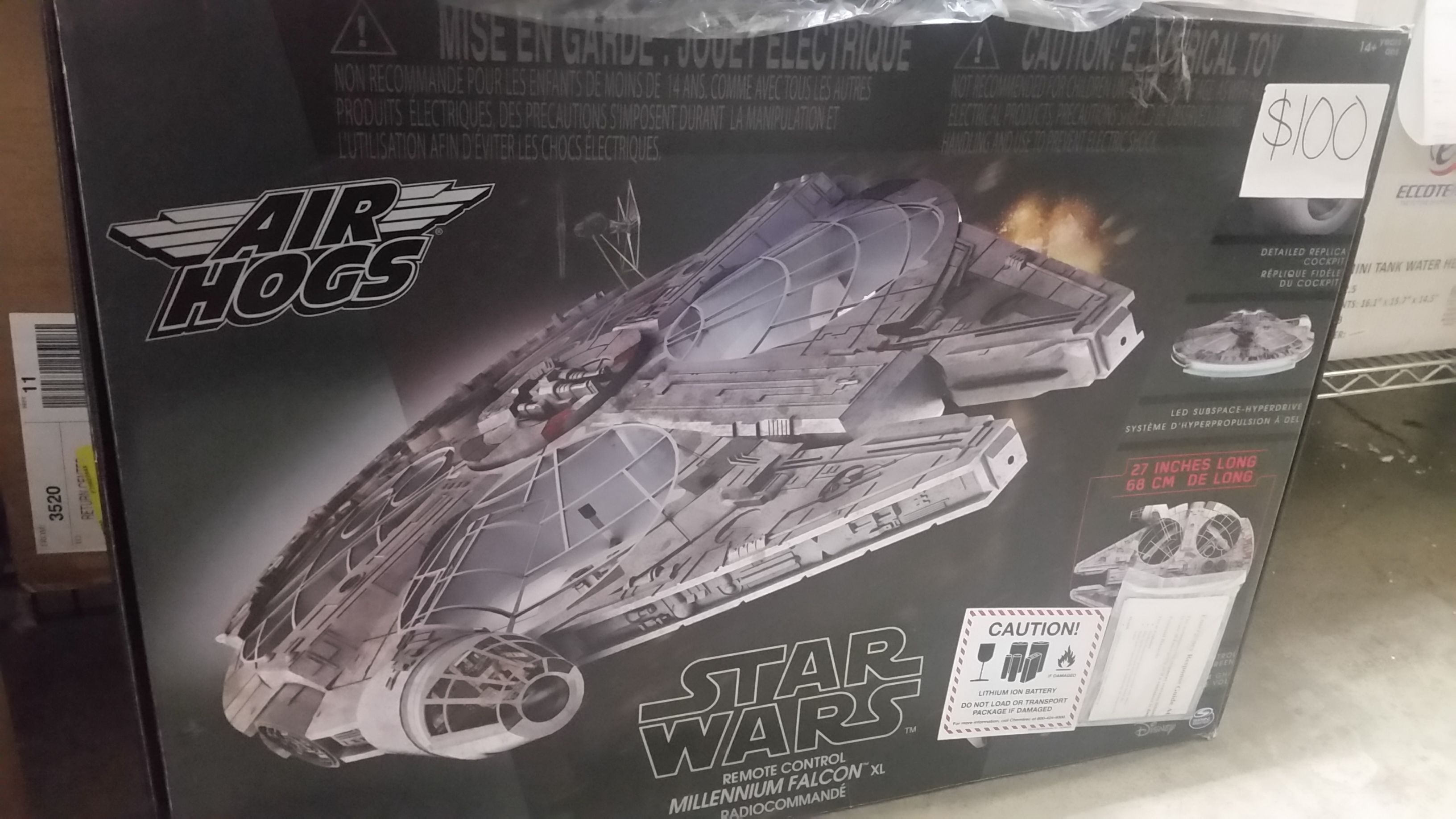 Large star wars air hogs drone brand new