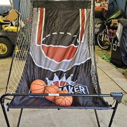Nice Garage Kepted Playmaker Basketball Game. Battery Operated 