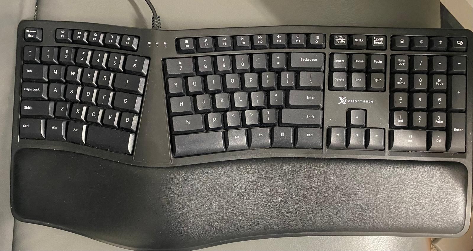 Ergonomic Wired Keyboard for sale