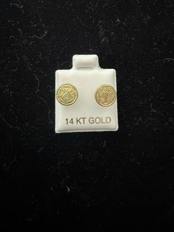 14 karat gold San Benito earrings