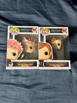Jujutsu Kaisen Funko Pop Bundle - Yuji Itadori 1111 & Nobara Kugisaki 1113