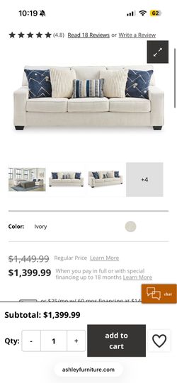 Swivel Chair & Loveseat