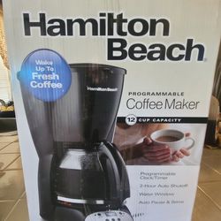 Hamilton Beach 12cup coffee maker 