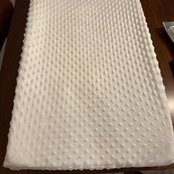Changing Table Pad/ Dresser Topper With Washable Cover 