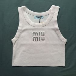 Miu Miu Crop Top