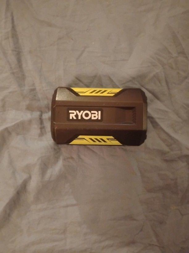 RYOBI 40v Lithium Battery -JUST BATTERY .