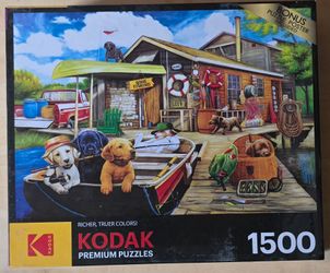Kodak Premium Puzzles 1500 Piece Jigsaw