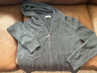 CASHMERE ZIP HOODIE