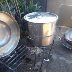 Double Olla Tamalera 22 x 9  cada una