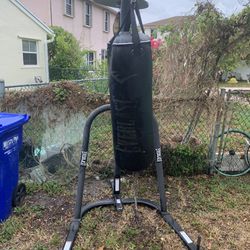 Punching Bag With Stand And Speedbag 
