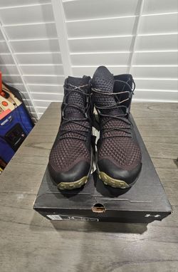 $65 - used Under Armour Infil Tactical Boots 'Triple Black' (style code 1287350-001) size 14