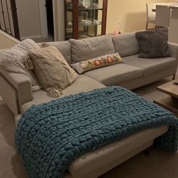 Linen Safavieh Sofa